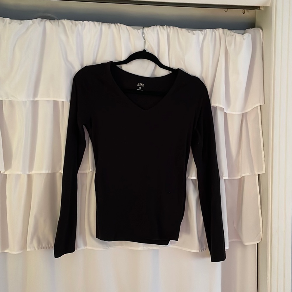 Ana black long sleeve